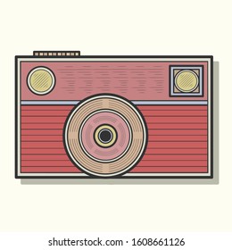 The Classic Simple Camera Art