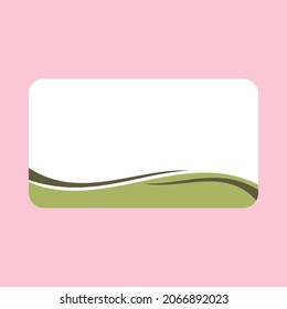 Classic simple with Modern creative stylish Business card template