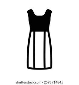 Classic sleeveless dress, ideal for casual and formal occasions