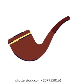 Classic smoking pipe vintage style