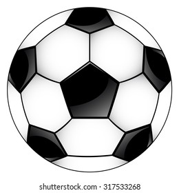 Classic soccer ball