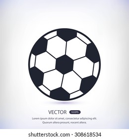 classic soccer ball icon