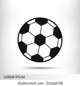 classic soccer ball icon