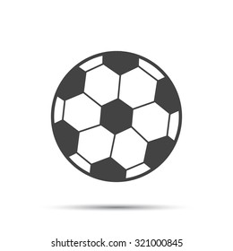 classic soccer ball icon