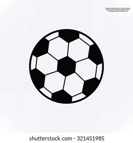 classic soccer ball icon
