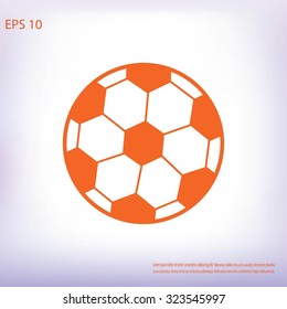 classic soccer ball icon