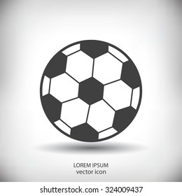classic soccer ball icon
