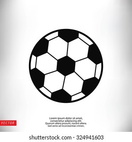 classic soccer ball icon