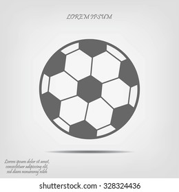 classic soccer ball icon