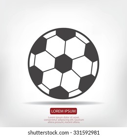 classic soccer ball icon