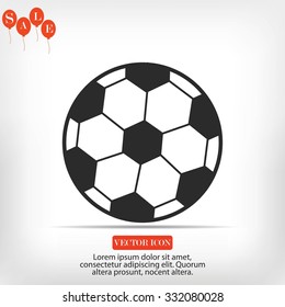 classic soccer ball icon