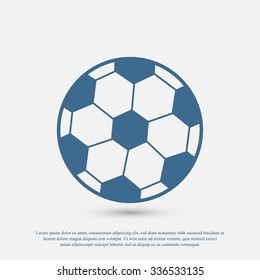 classic soccer ball icon