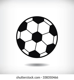 classic soccer ball icon