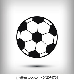 classic soccer ball icon