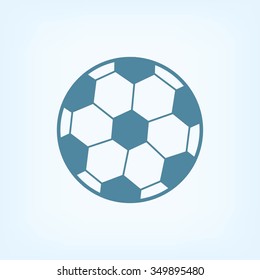 classic soccer ball icon