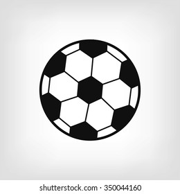 classic soccer ball icon