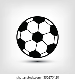 classic soccer ball icon