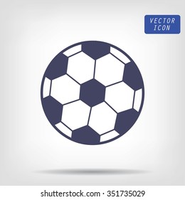 classic soccer ball icon