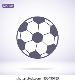 classic soccer ball icon
