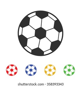 classic soccer ball icon