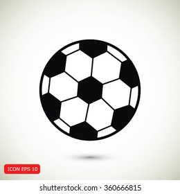 classic soccer ball icon