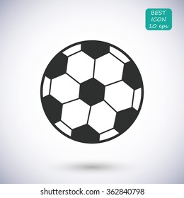 classic soccer ball icon