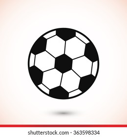 classic soccer ball icon