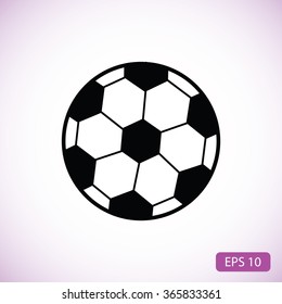 classic soccer ball icon