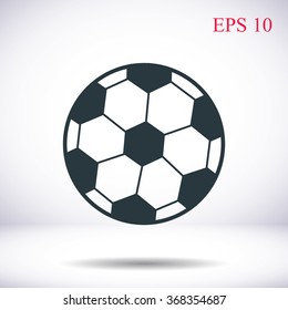 classic soccer ball icon