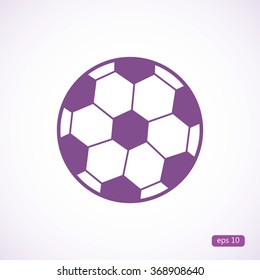 classic soccer ball icon