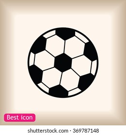 classic soccer ball icon
