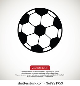 classic soccer ball icon