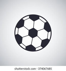 classic soccer ball icon