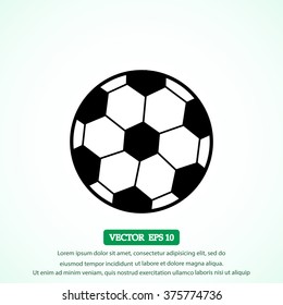classic soccer ball icon