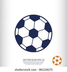 classic soccer ball icon
