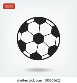 classic soccer ball icon