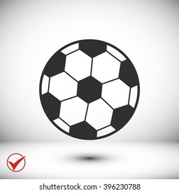 classic soccer ball icon