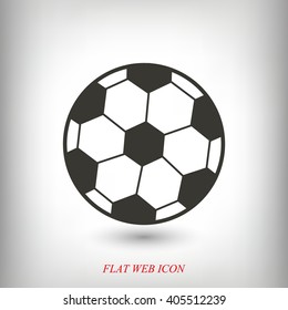 classic soccer ball icon