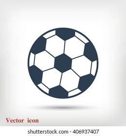 classic soccer ball icon