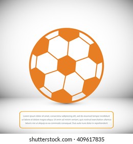 classic soccer ball icon
