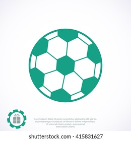 classic soccer ball icon