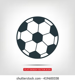 classic soccer ball icon