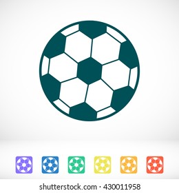 classic soccer ball icon