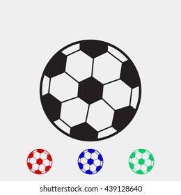 classic soccer ball icon