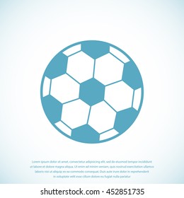 classic soccer ball icon