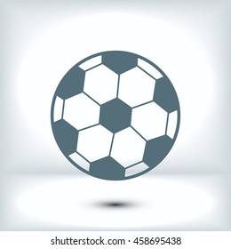 classic soccer ball icon