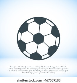 classic soccer ball icon
