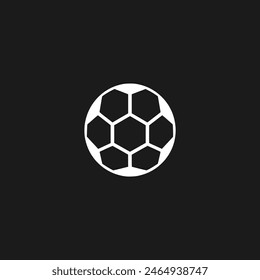 classic soccer ball professional logo vector illustration template design
