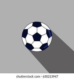 classic soccer ball vector illustration