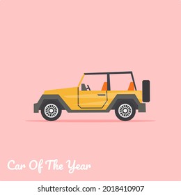 Classic sport car premium vector suitable for multiple purpose